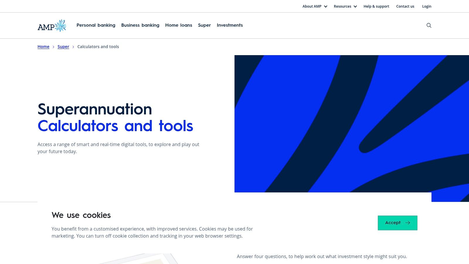 AMP – Retirement Needs Calculator and Retirement Simulator